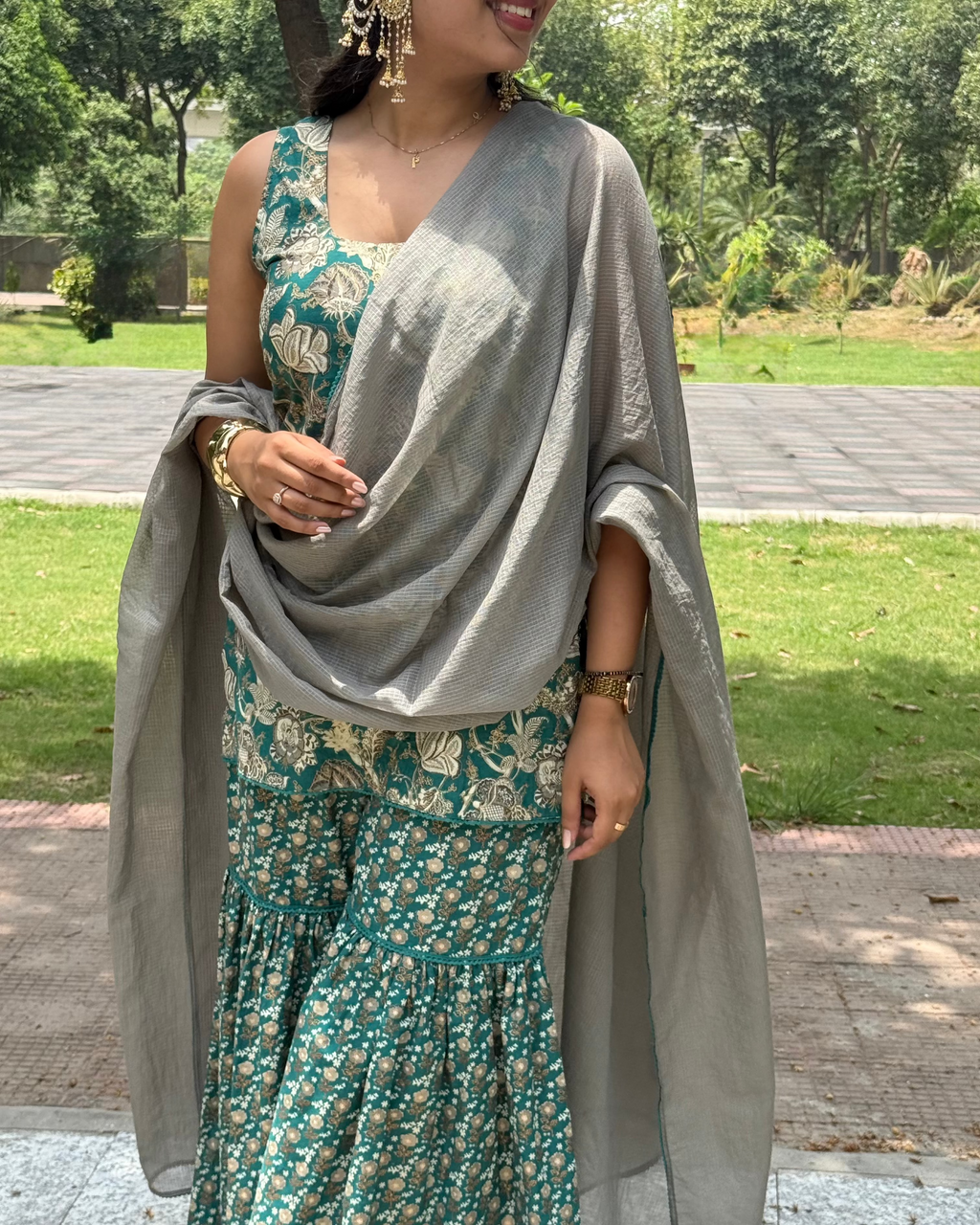 Gulbahaar Cotton Sharara