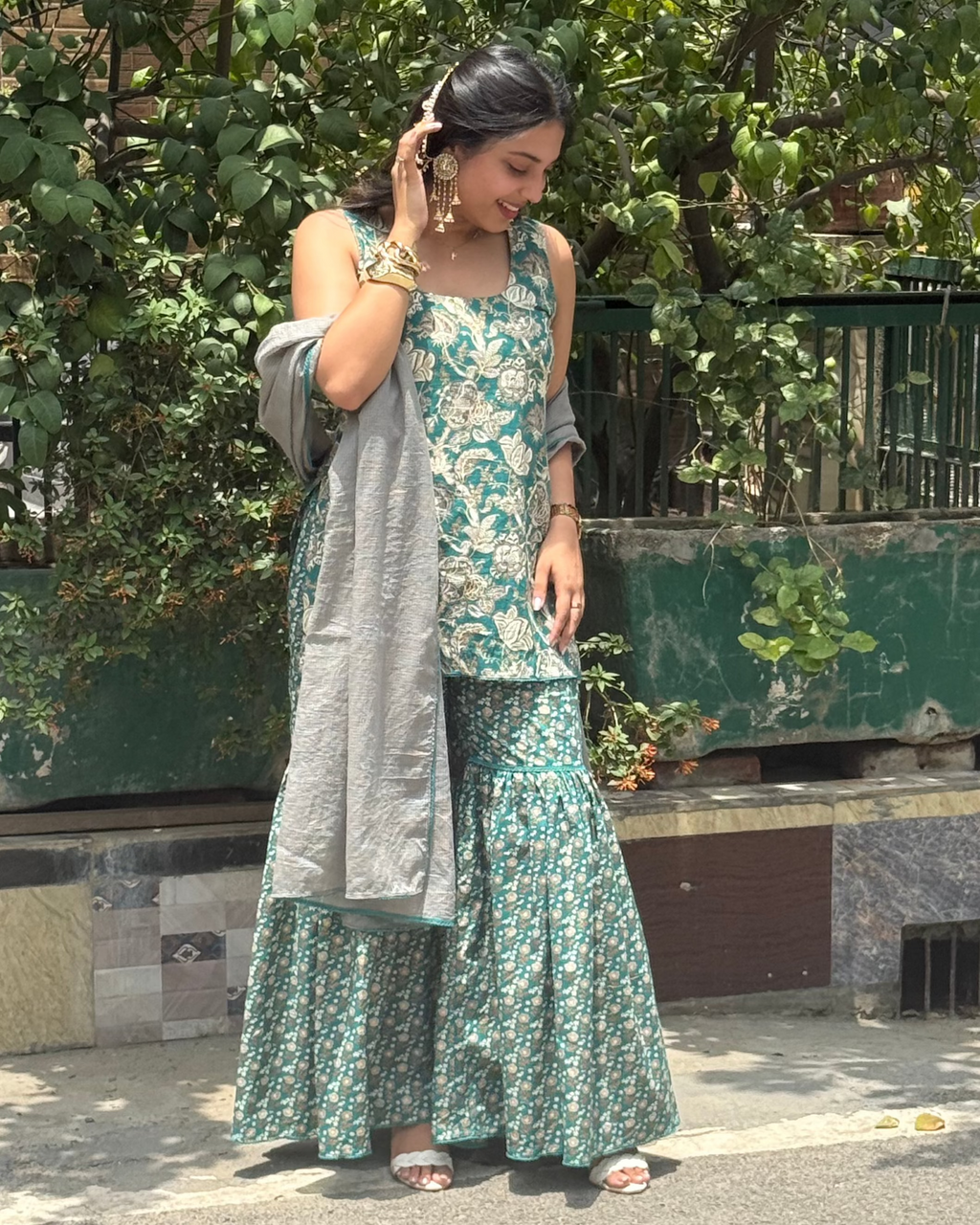 Gulbahaar Cotton Sharara
