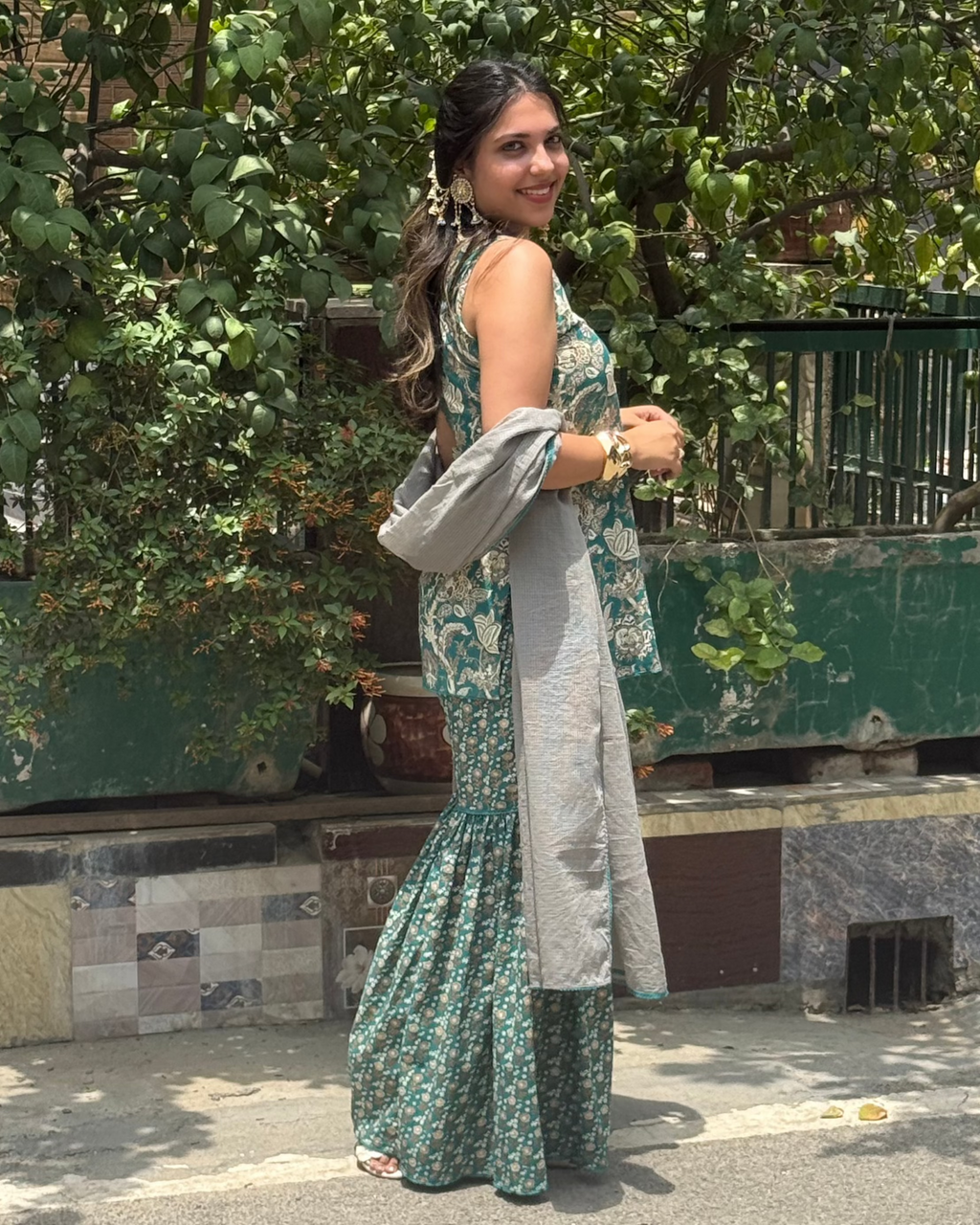 Gulbahaar Cotton Sharara