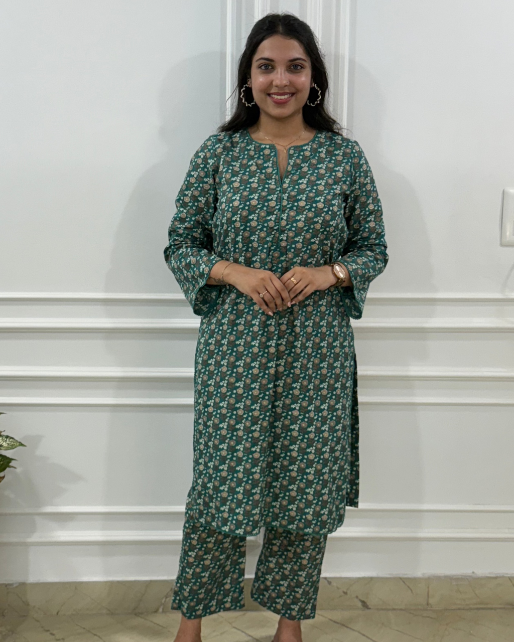Blue Karachi Kurta Set