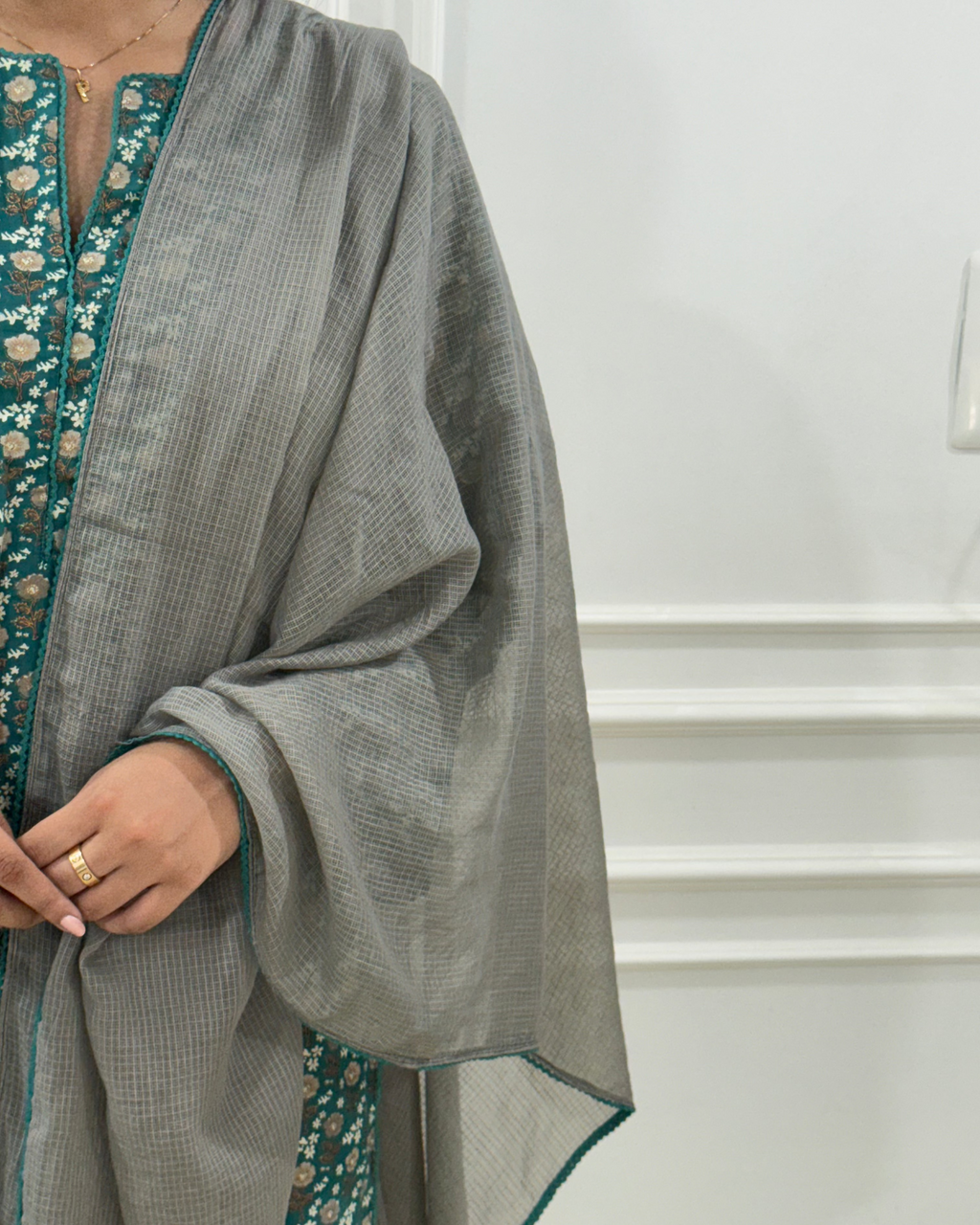 Blue Karachi Kurta Set