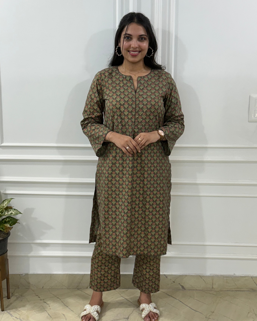 Grey Karachi Kurta Set