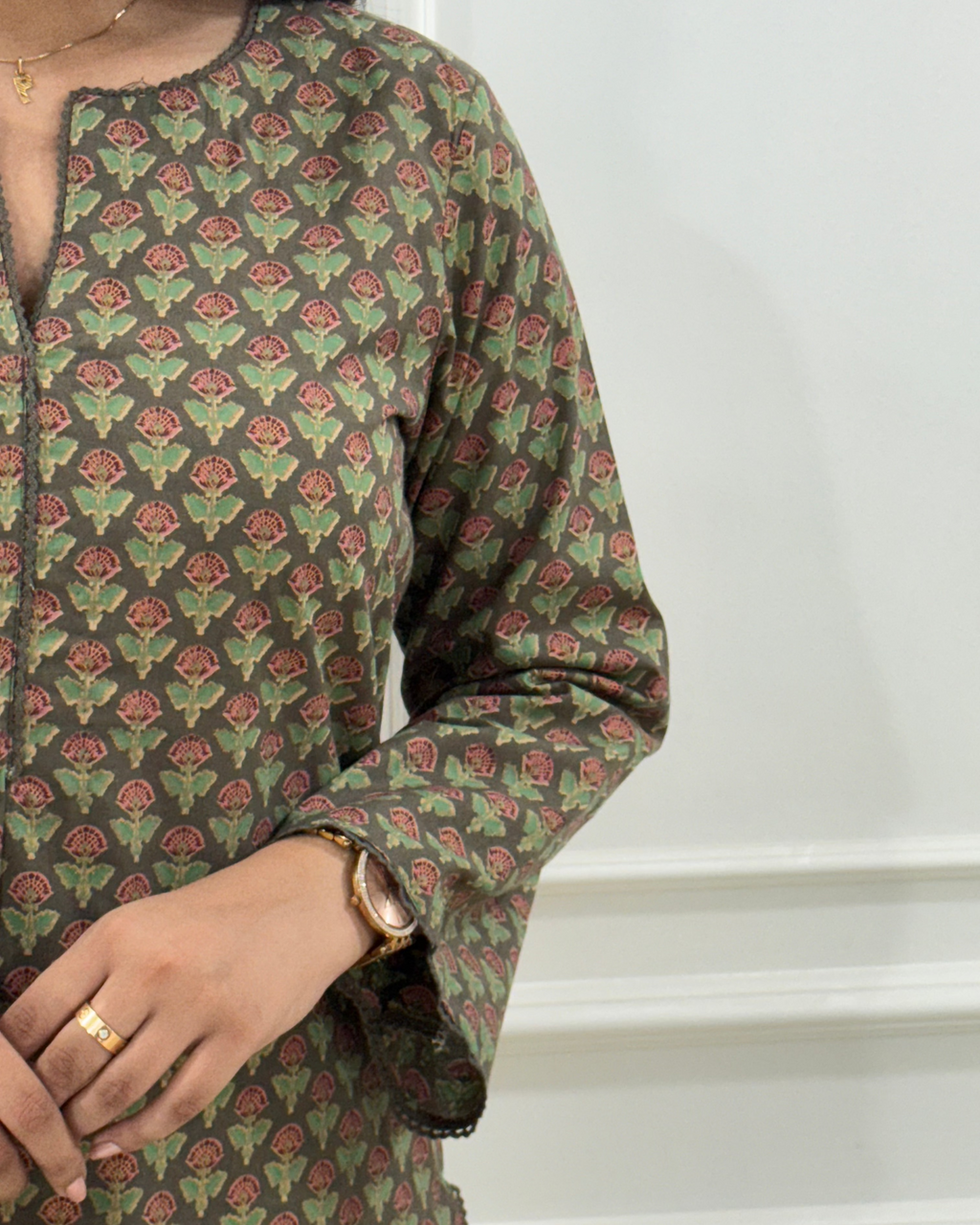 Grey Karachi Kurta Set