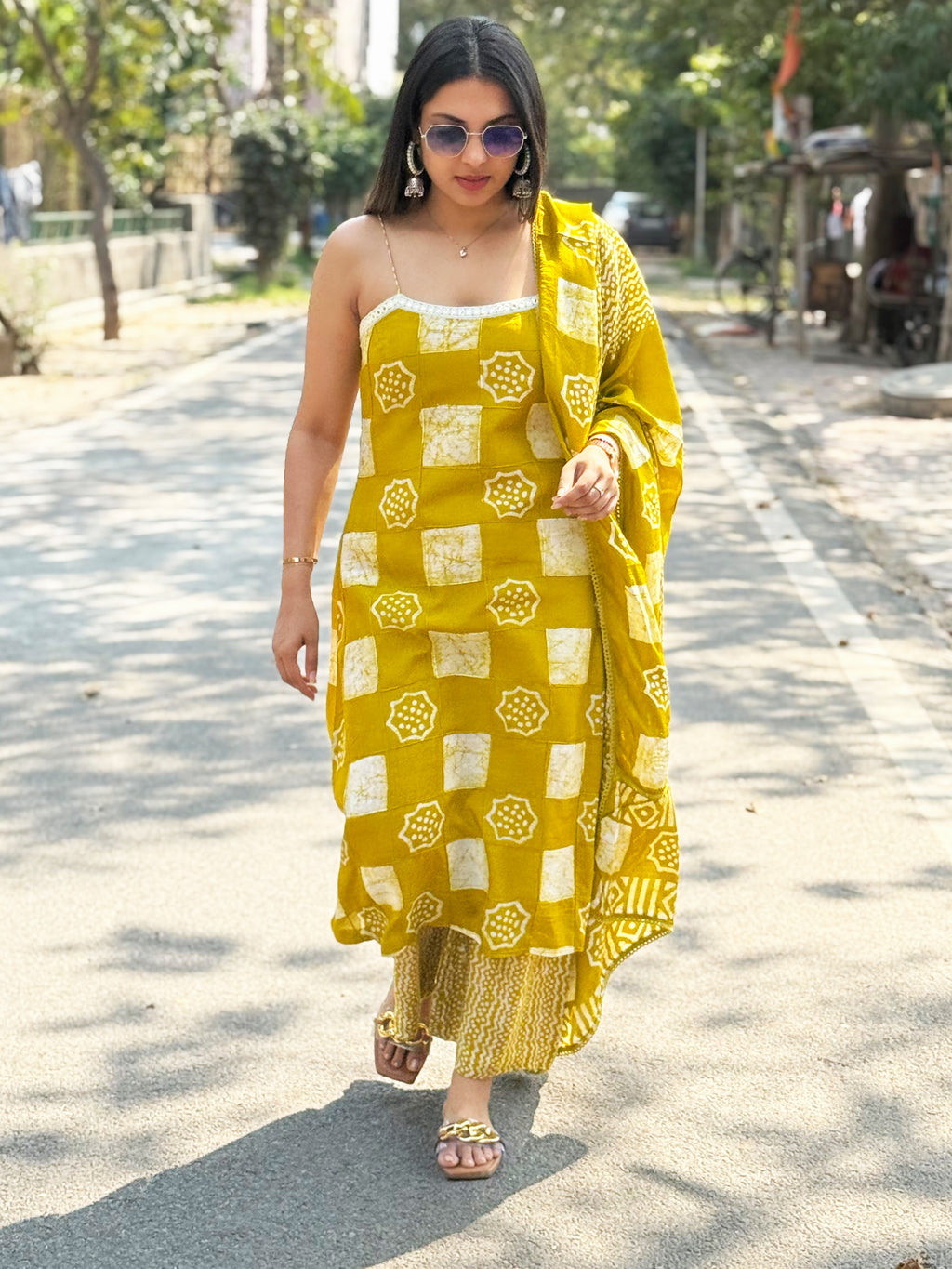 Yellow Noor Kurta Set