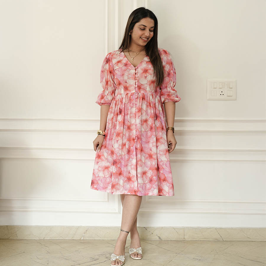 Pink Meadow Muse Dress