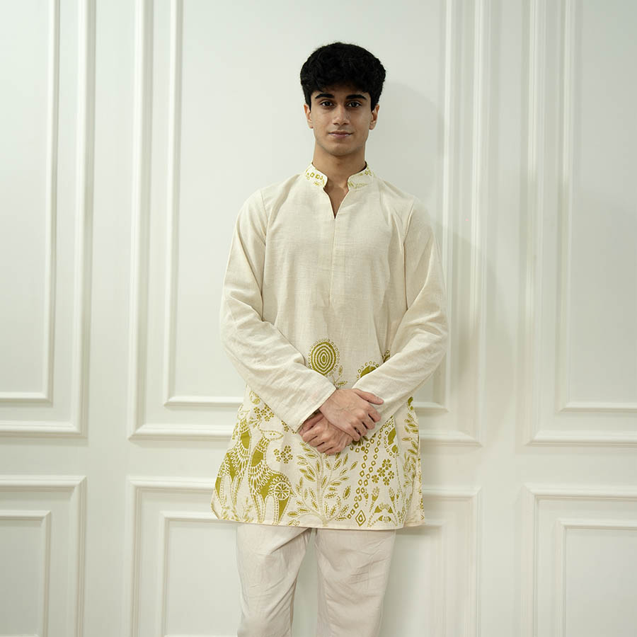 Ivory Affaire Men’s Kurta