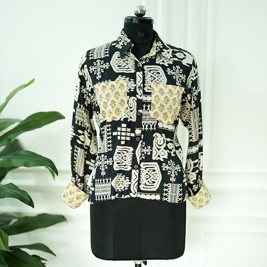 Mismatch’d Modal Shirt